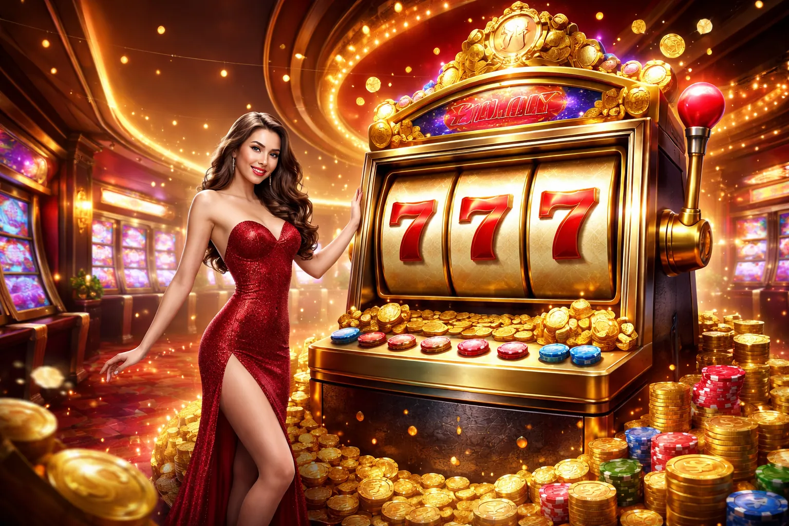 Hình ảnh chính trò chơi slot quay hũ tại i9bet141 website chính thức